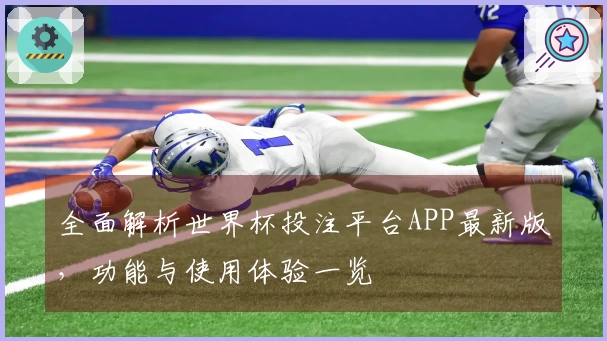 全面解析世界杯投注平台APP最新版，功能与使用体验一览