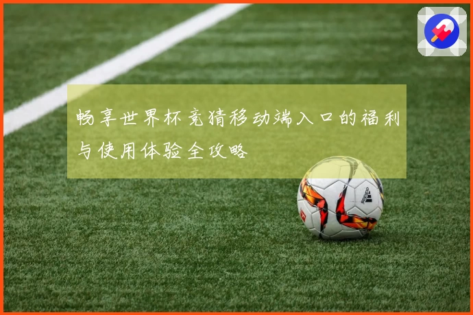 畅享世界杯竞猜移动端入口的福利与使用体验全攻略